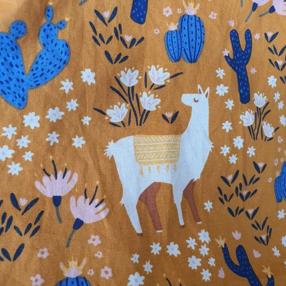 NWT Princess Highway Size 14 Llama Print Fit and Flare Dress with Pockets - Picture 6 of 15